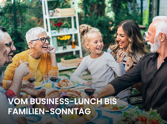 Vom Business-Lunch bis Familien-Sonntag: Kennen Sie ihre Zielgruppe