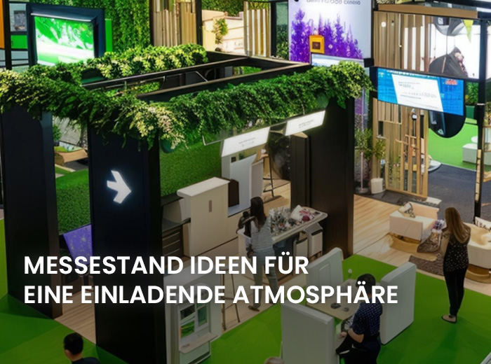 Messestand-Ideen für eine einladende Atmosphäre Messestand-Ideen für eine einladende Atmosphäre