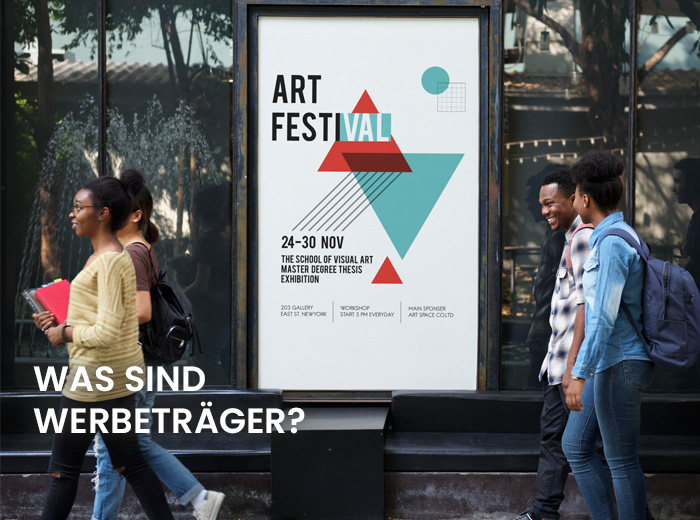 Was sind Werbeträger? Was sind Werbeträger?
