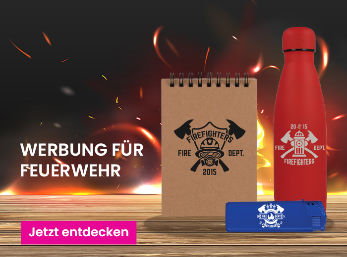 Teaserbild für den Artikel Werbung für die Feuerwehr samt Werbemittel Teaserbild für den Artikel Werbung für die Feuerwehr samt Werbemittel