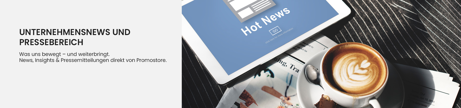 Unternehmensnews und Presse-Übersichtsseiten Banner Unternehmensnews und Presse-Übersichtsseiten Banner
