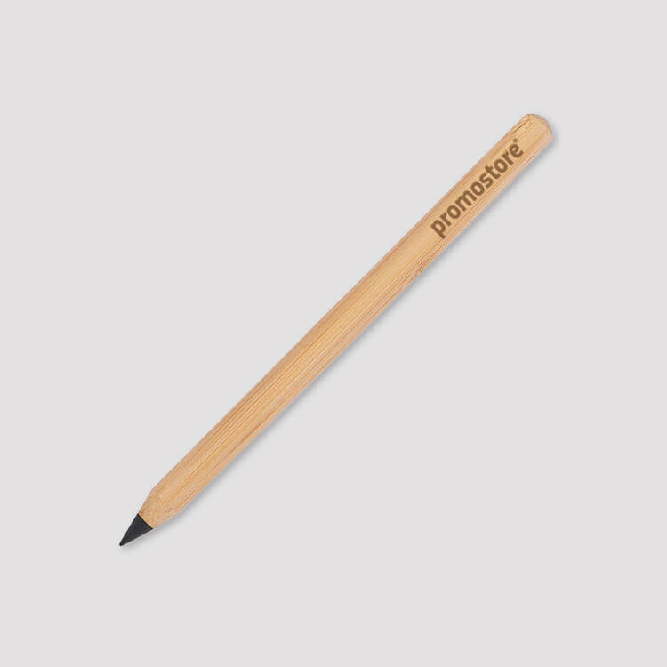 Holzstift mit Promostore-Logo für umweltfreundliches Schreiben Nachhaltiger Holzstift mit Promostore-Logo